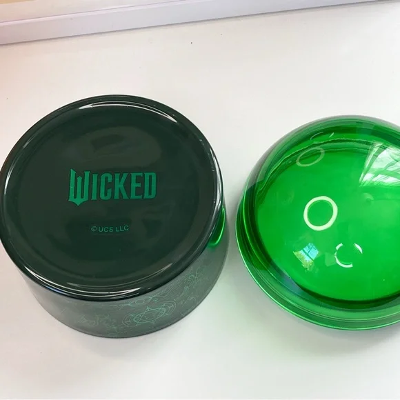 Wicked Glass Decor Elphaba Green Decorative Container - Picture 4 of 8